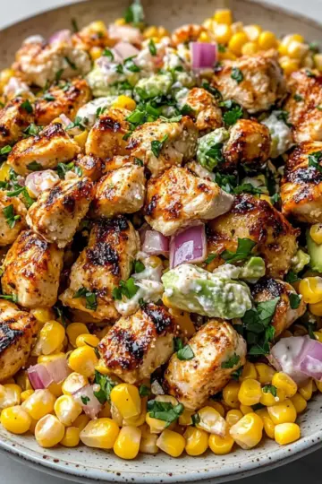 Chicken Street Corn Salad