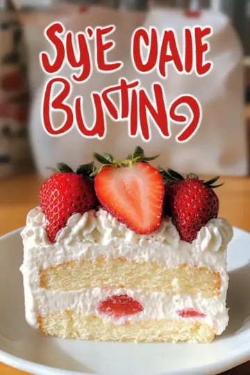 Japanese Strawberry Shortcake