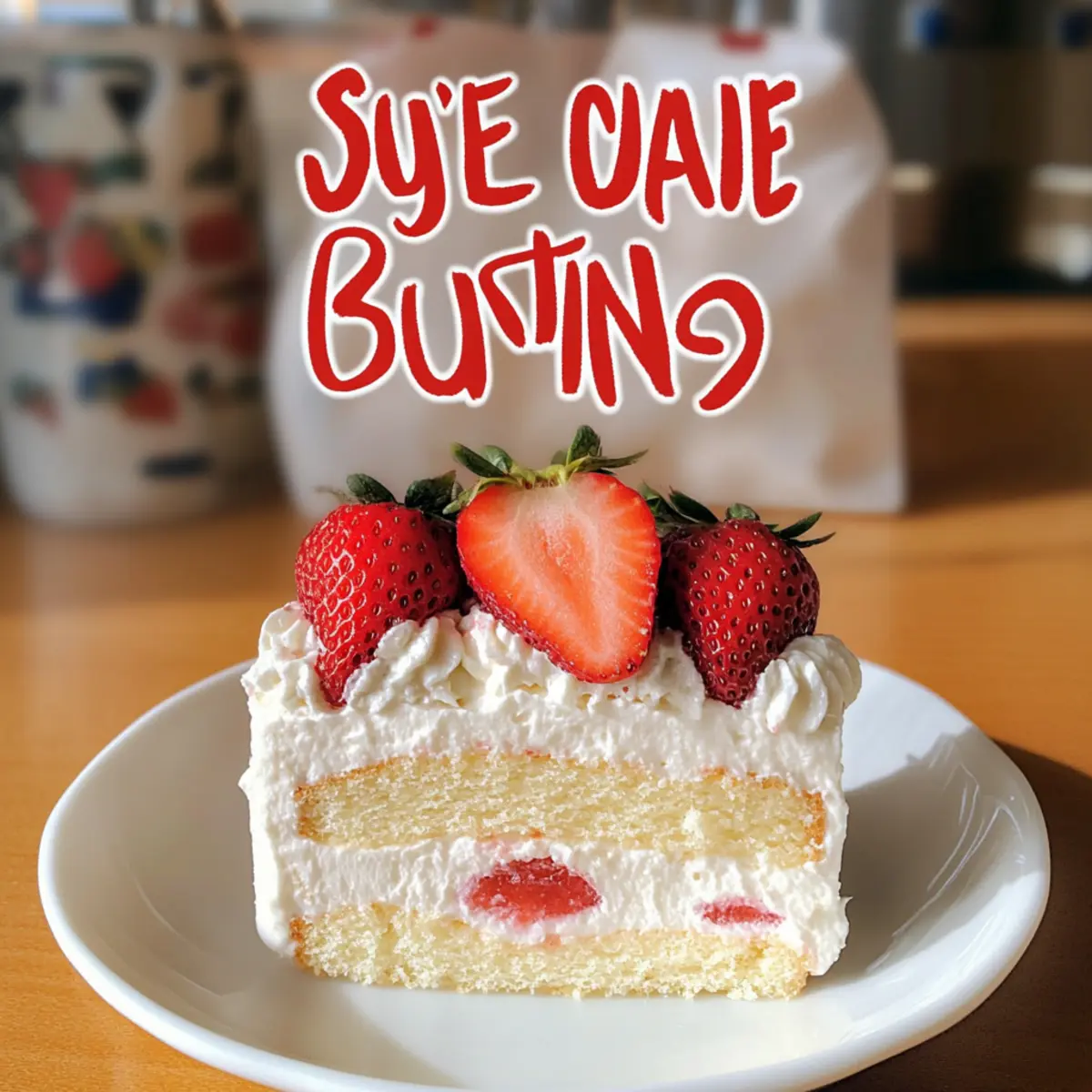 Japanese Strawberry Shortcake