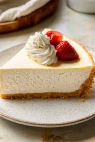 Classic Vanilla Bean Cheesecake