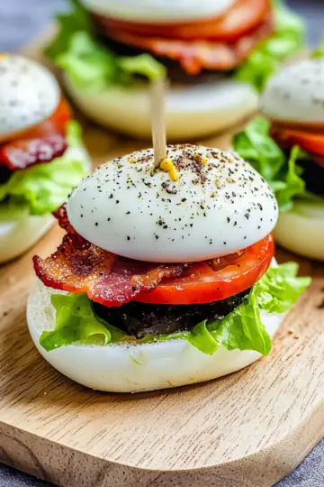 BLT Egg Sliders