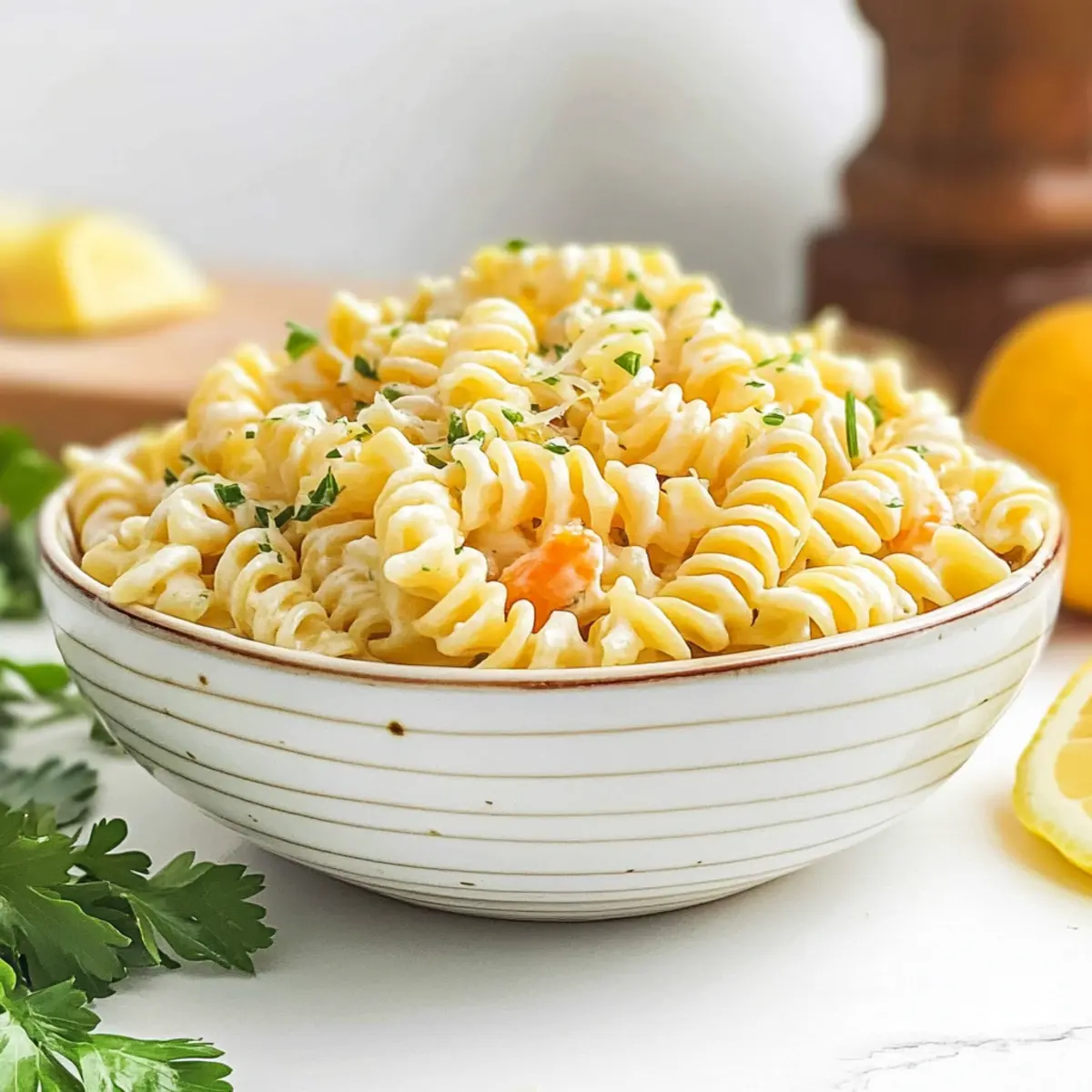 Lemon Parmesan Pasta Salad
