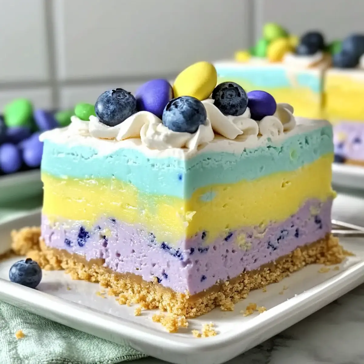 Easter Cheesecake Lasagna