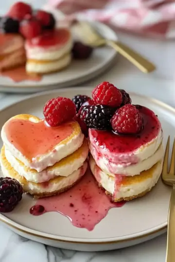 Heart-Shaped Pancakes