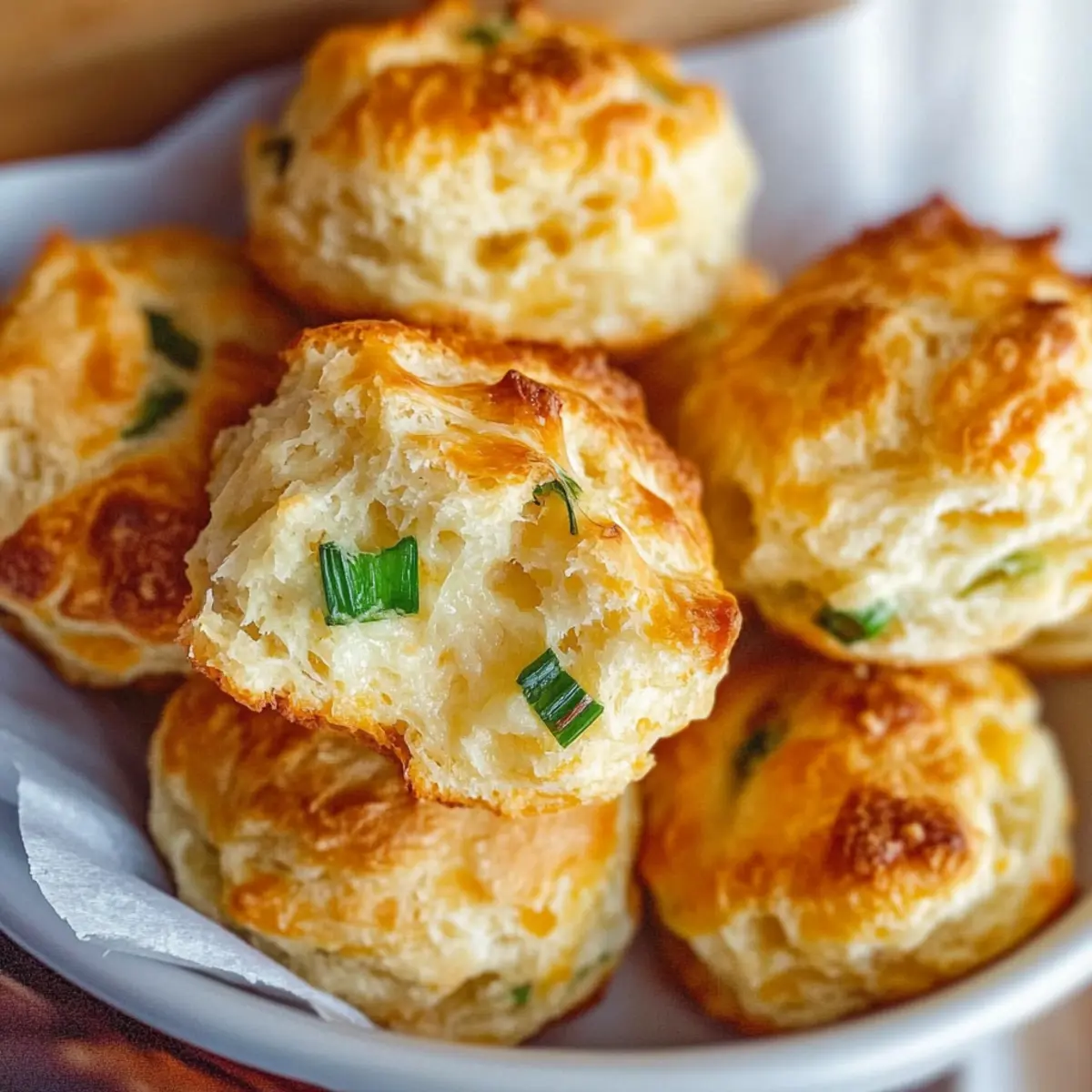 Green Onion and Cheddar Biscuits