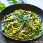 Fettuccine With Creamy Spinach Sauce