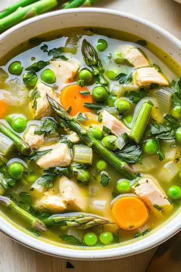 Homemade Chicken Soup with Vegetables