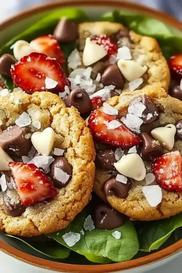 Quick Strawberry Spinach Salad