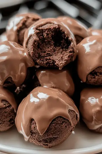 Cottage Cheese Brownie Batter Protein Bites