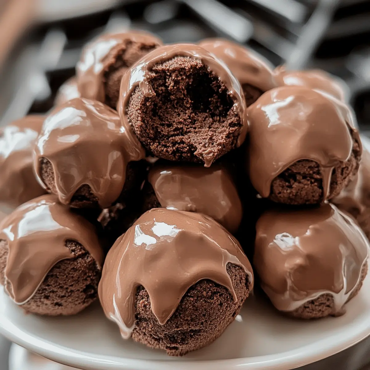 Cottage Cheese Brownie Batter Protein Bites