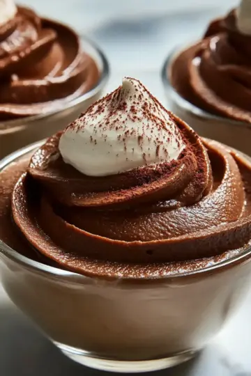 Chocolate Avocado Mousse