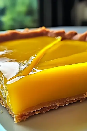 Mango Curd Tart