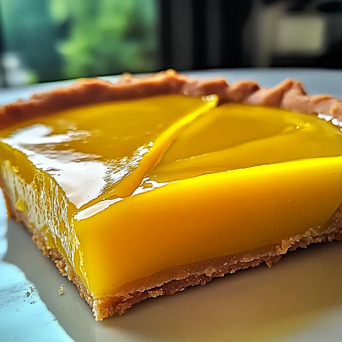 Mango Curd Tart