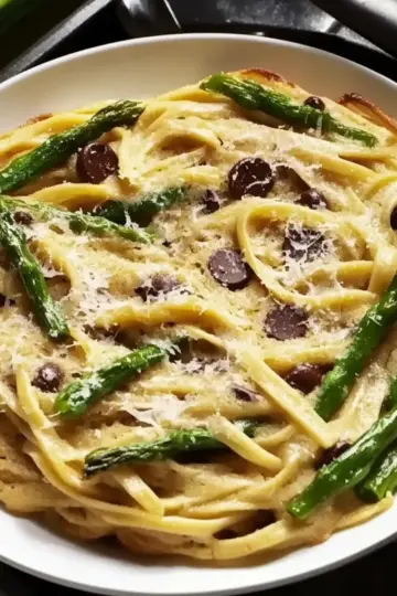 Asparagus & Parmesan Cream Pasta