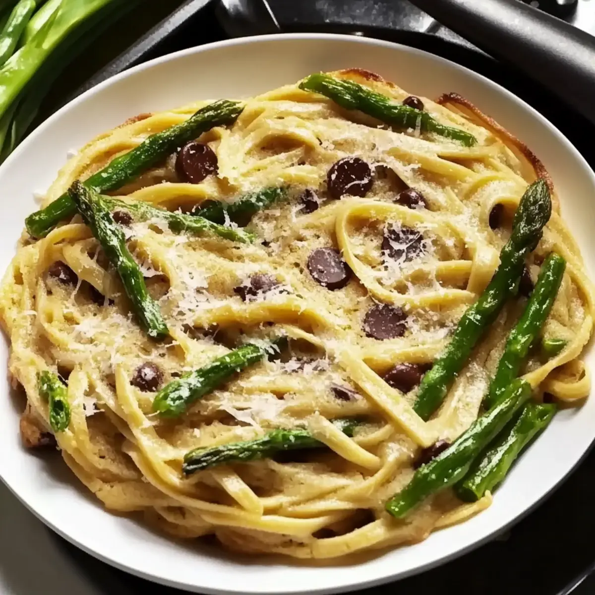 Asparagus & Parmesan Cream Pasta