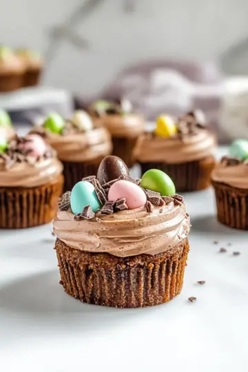 Mini Malted Milk Chocolate Cheesecakes