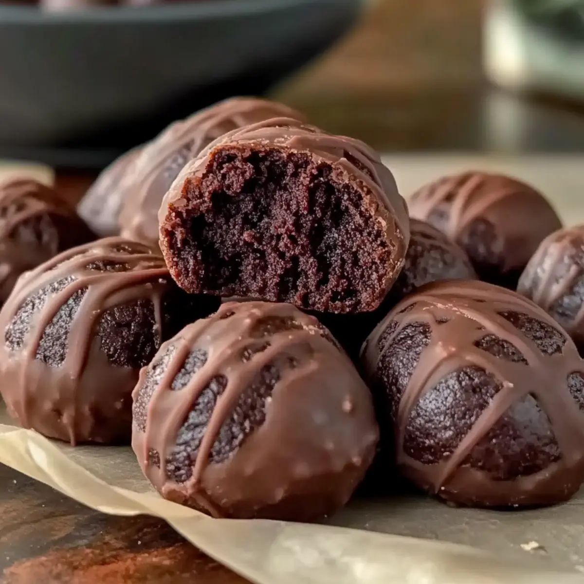 Brownie Protein Bites