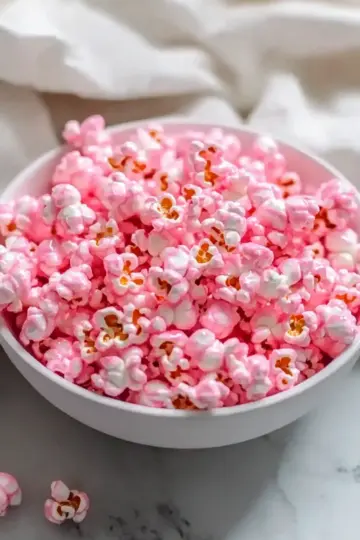 Pink Popcorn Recipe