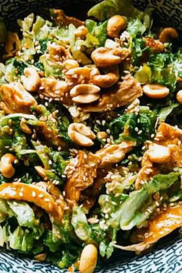 Napa Chicken Salad with Sesame Dressing