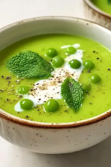 Pea & Mint Soup