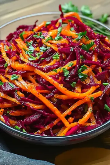 Grated Beet & Carrot Salad