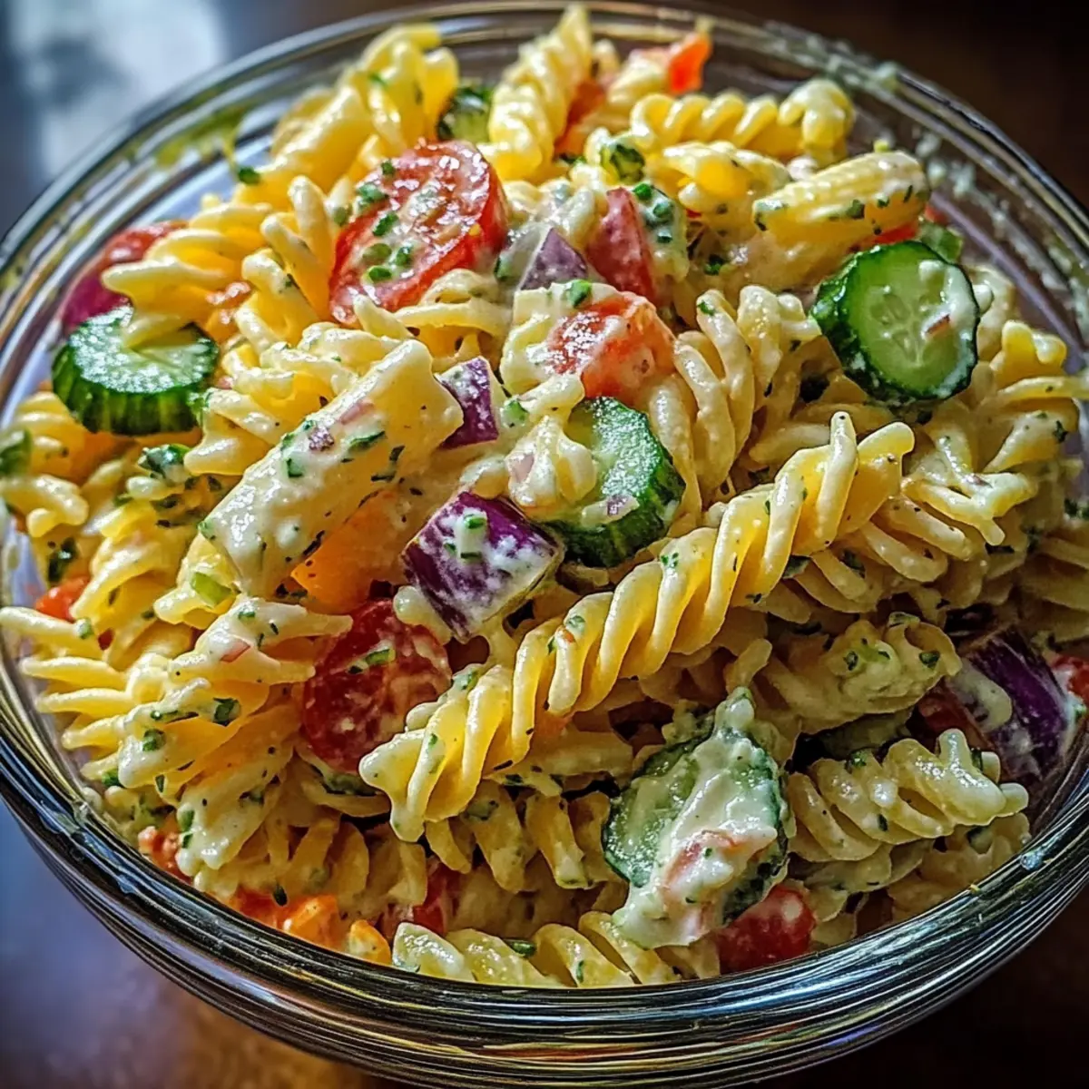 Addictive Crack Pasta Salad