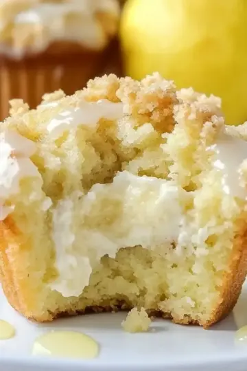 Lemon Cream Cheese Muffins