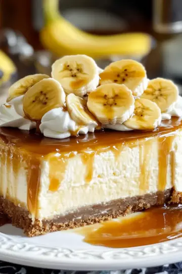 Bananas Foster Cheesecake
