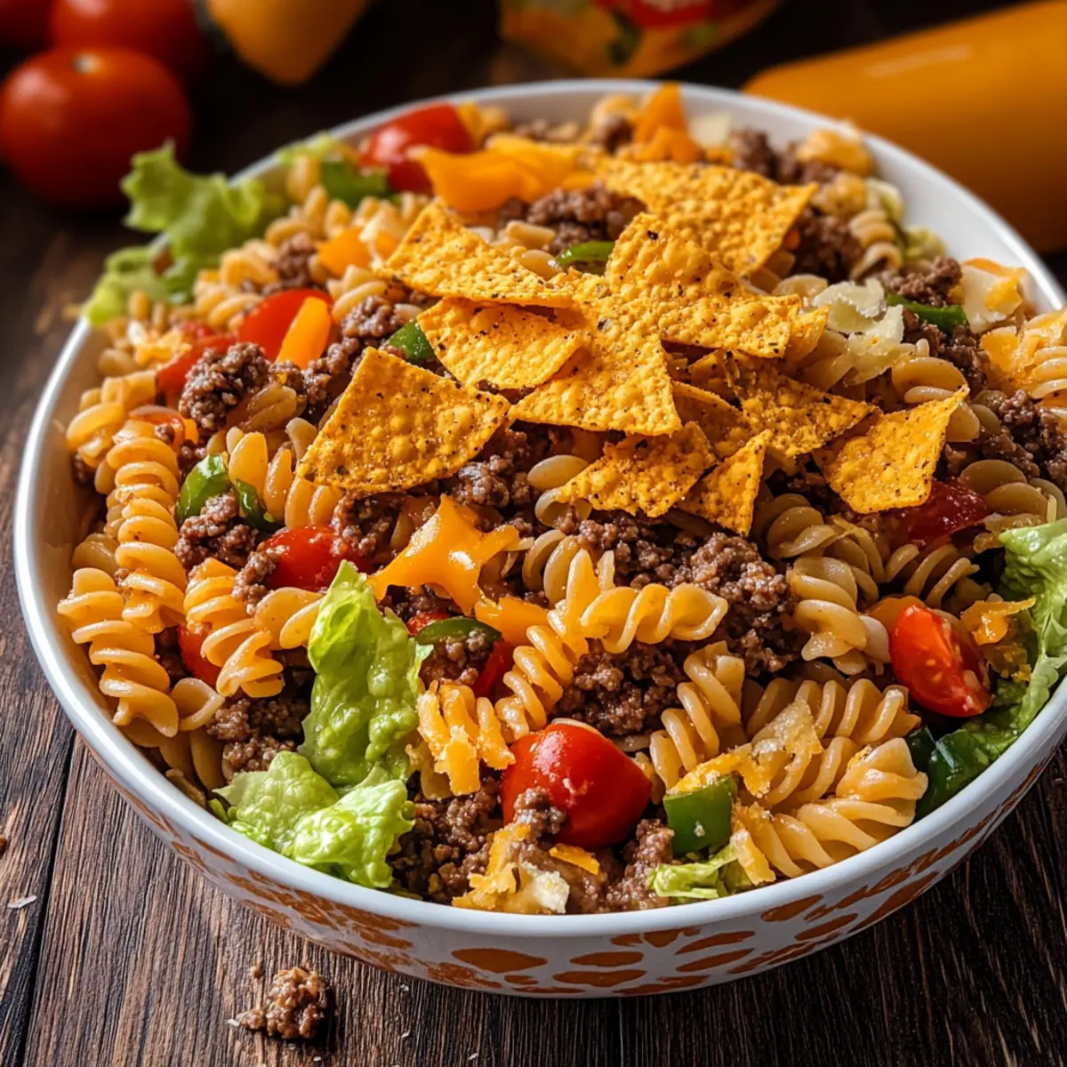 Doritos Locos Taco Pasta Salad