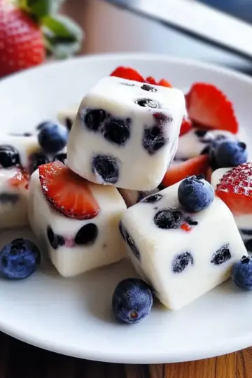 Frozen Greek Yogurt Bites