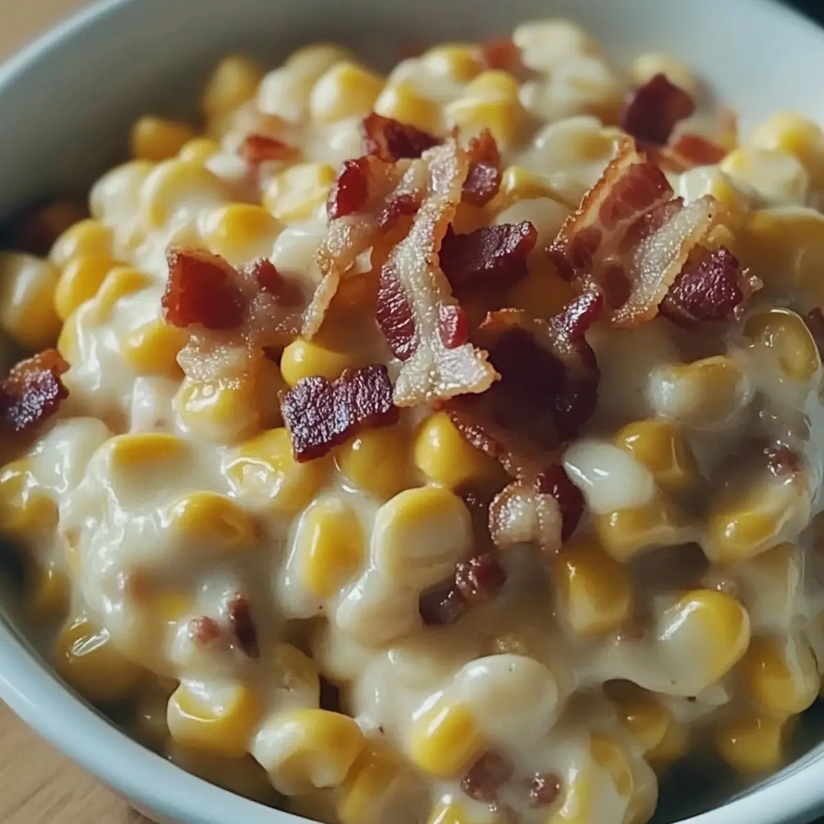 Cheddar Corn with Bacon