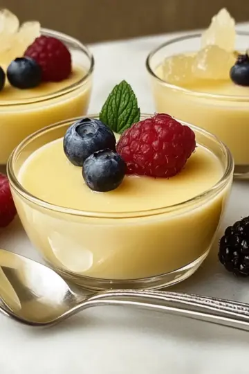 Creamy Lemon Posset Recipe