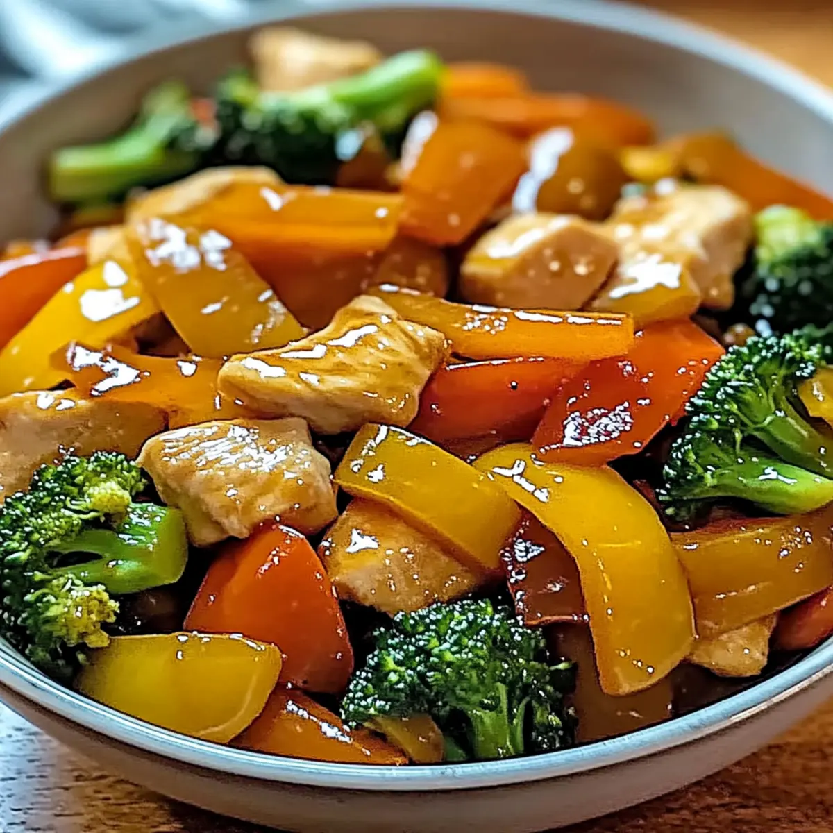 Chicken Stir Fry with Vegetables