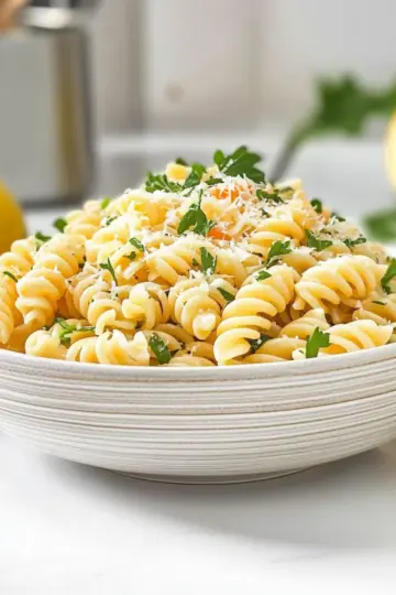 Lemon Parmesan Pasta Salad