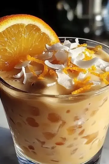 Refreshing Coconut Orange Glow