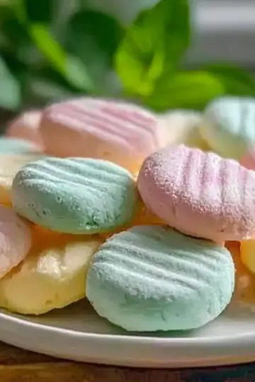 HOMEMADE CREAM CHEESE MINTS