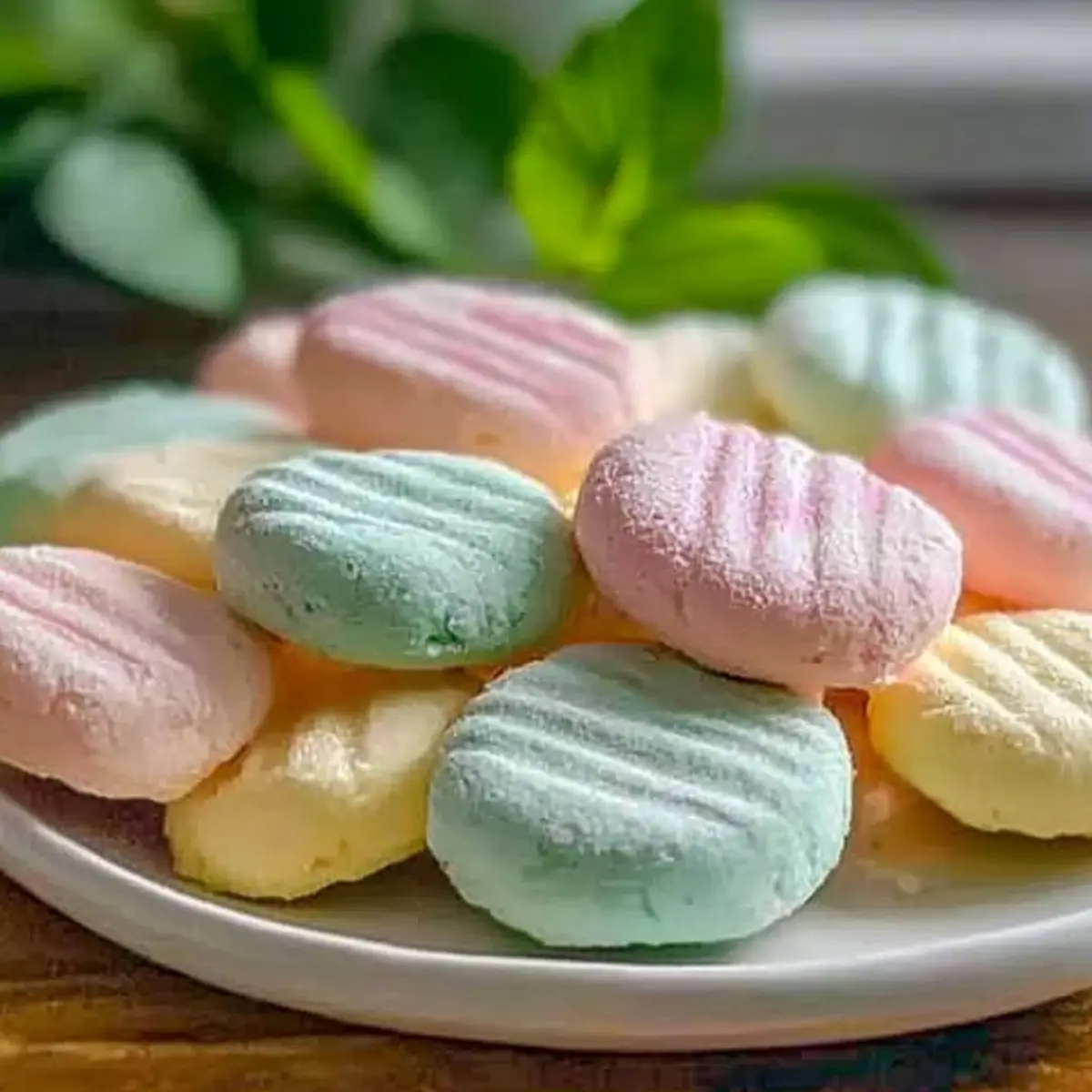 HOMEMADE CREAM CHEESE MINTS