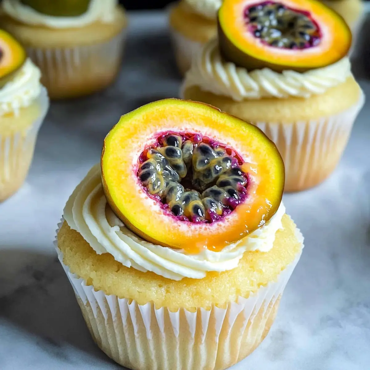 Passionfruit Cupcakes