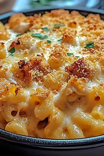 Chicken Parmesan Mac & Cheese