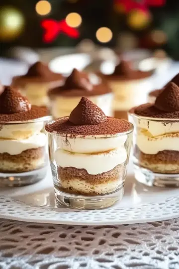 Mini Tiramisu Cups