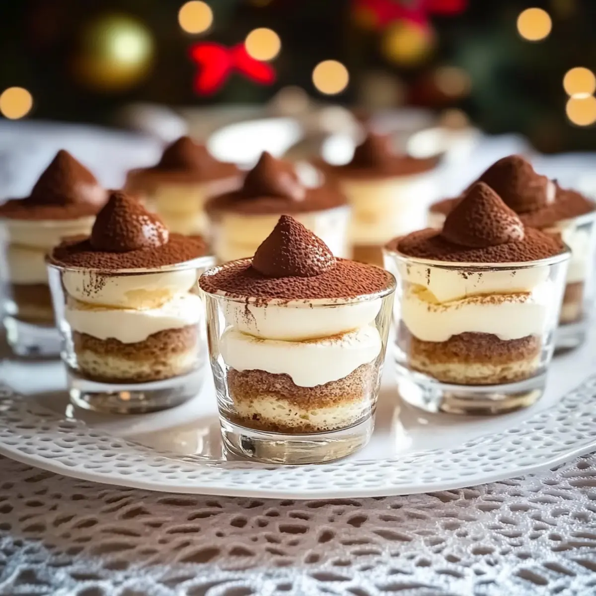 Mini Tiramisu Cups