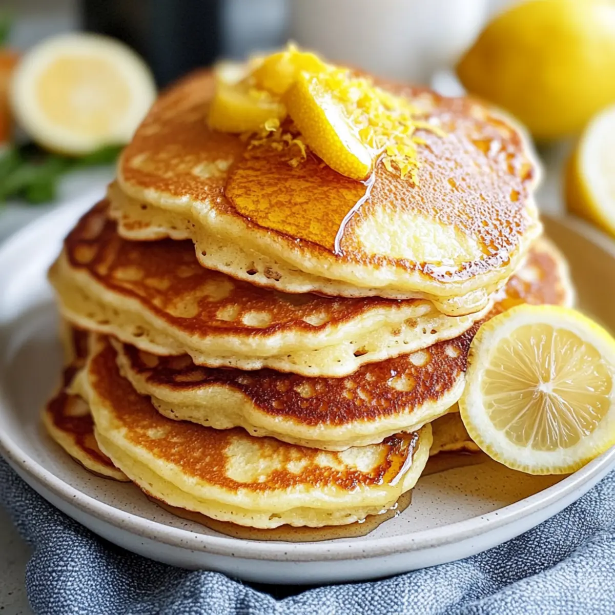 Lemon Ricotta Pancakes