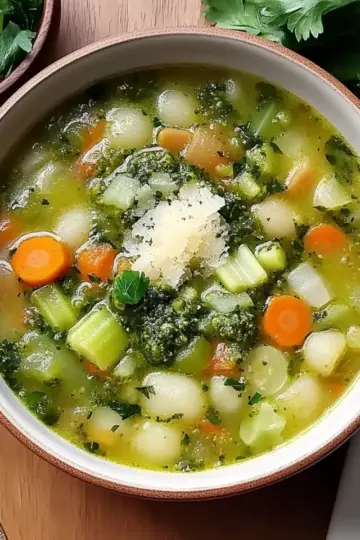 Italian Green Minestrone di Verdure