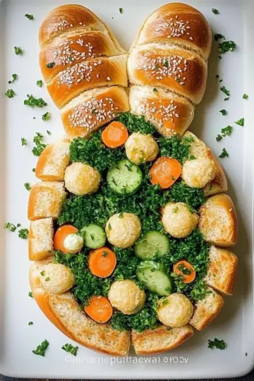 Carrot Garden Pull-Apart Rolls