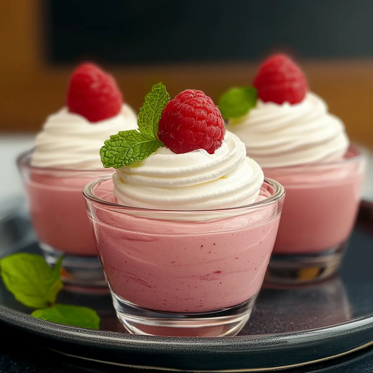 Fresh Raspberry Cloud Mousse