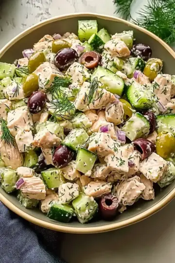 Mediterranean Chicken Salad