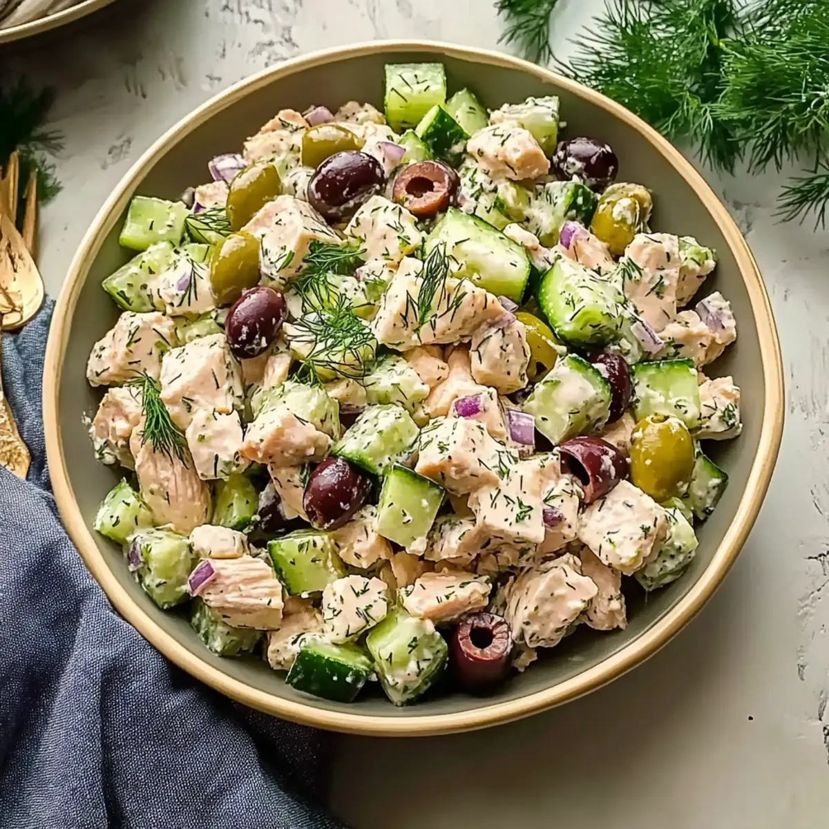 Mediterranean Chicken Salad