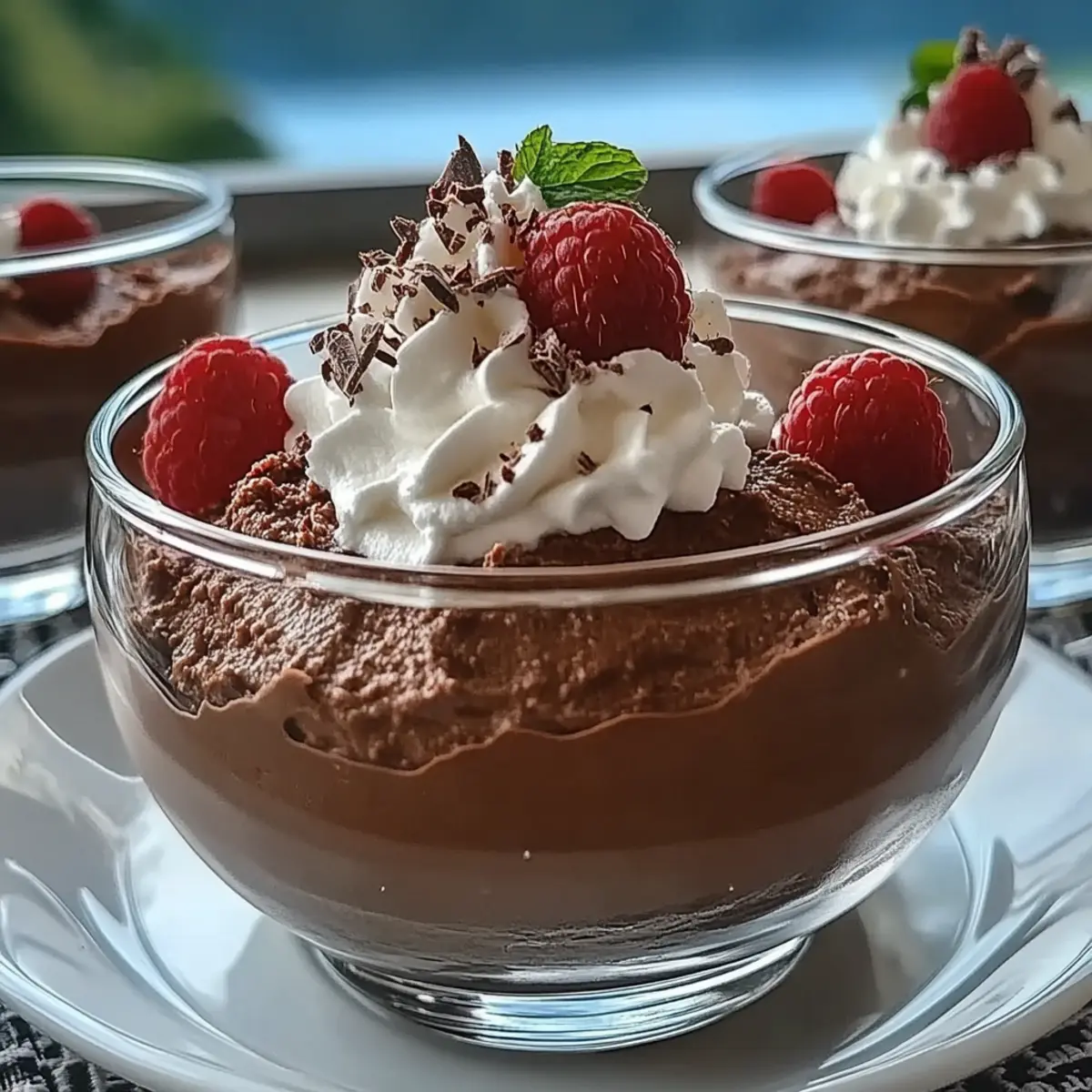 High Protein Chocolate Mousse with Cottage Cheese