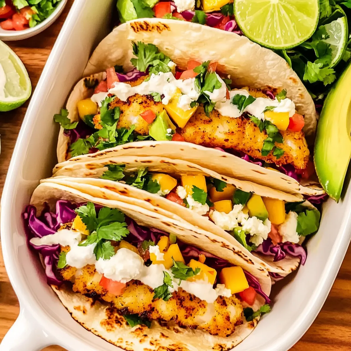 Cod Fish Tacos