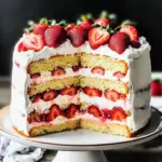 Strawberry Shortcake Layer Cake
